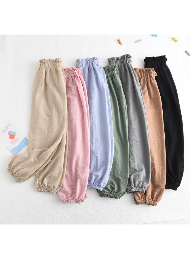 Bumblebee Kids Pants, Boys & Girls Sport Pants, Casual Loose Home Pants, Breathable Sweat-absorbing Harem Pants - Image 5