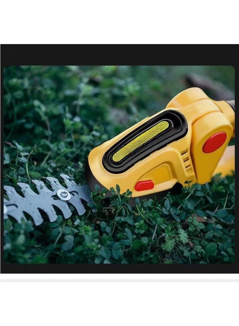 إم مياويان مقص حدائق لاسلكي محمول مع شفرات متعددة الاستخدام وبطارية ليثيوم قوية لتقليم الشجيرات والعشب - Image 5