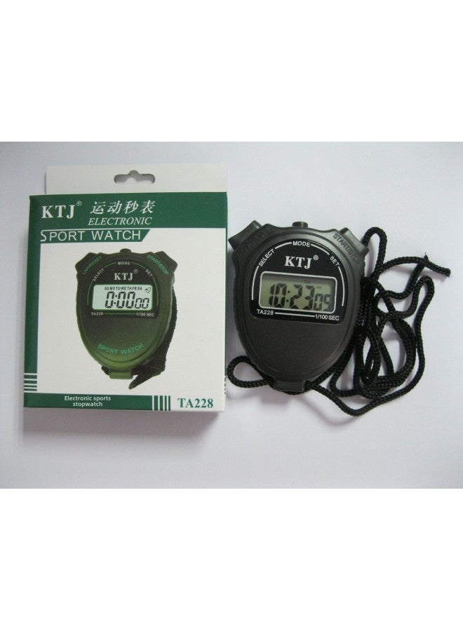 Generic KTJ Single Channel Electronic Motion Stopwatch Timer Jin Tujia TA228 Stopwatch-Display Accuracy:228 English Packaging  - Image 5