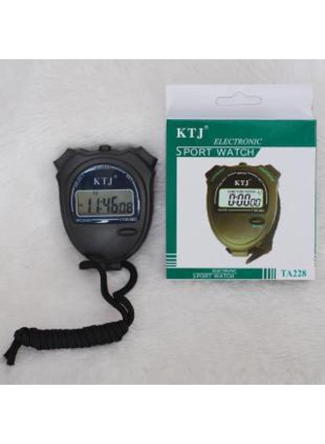 Generic KTJ Single Channel Electronic Motion Stopwatch Timer Jin Tujia TA228 Stopwatch-Display Accuracy:228 English Packaging  - Image 4