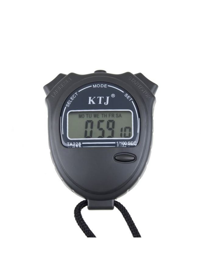 Generic KTJ Single Channel Electronic Motion Stopwatch Timer Jin Tujia TA228 Stopwatch-Display Accuracy:228 English Packaging  - Image 2