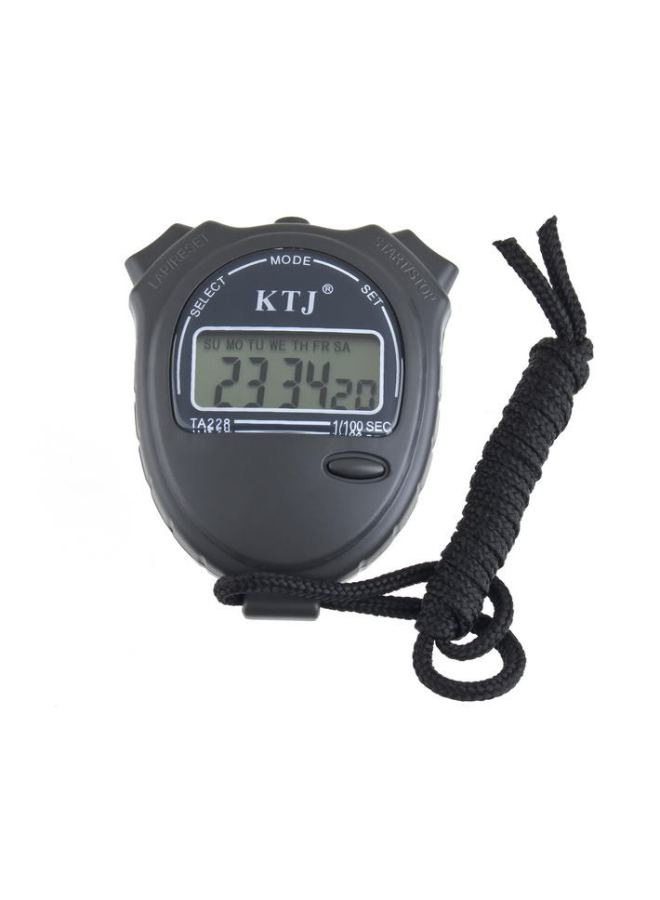 Generic KTJ Single Channel Electronic Motion Stopwatch Timer Jin Tujia TA228 Stopwatch-Display Accuracy:228 English Packaging  - Image 1