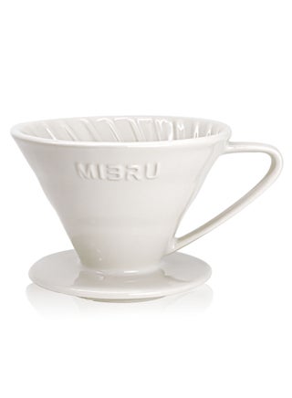 قمع قهوة تقطير سيراميك v60 مقاس v02 يكفي 1 الى 4 اكواب - view 2