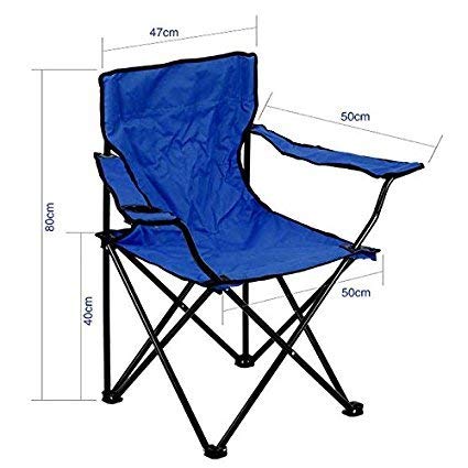 GBEX Folding Chair Portable Foldable Camping Chair for Fishing Beach Picnic Outdoor Chairs Color May Vary - Image 2