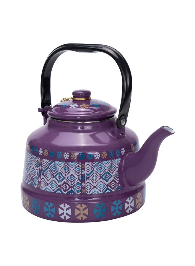 AL SANIDI Traditional teapot Teapot Lilac capacity 2.5 L - Image 1