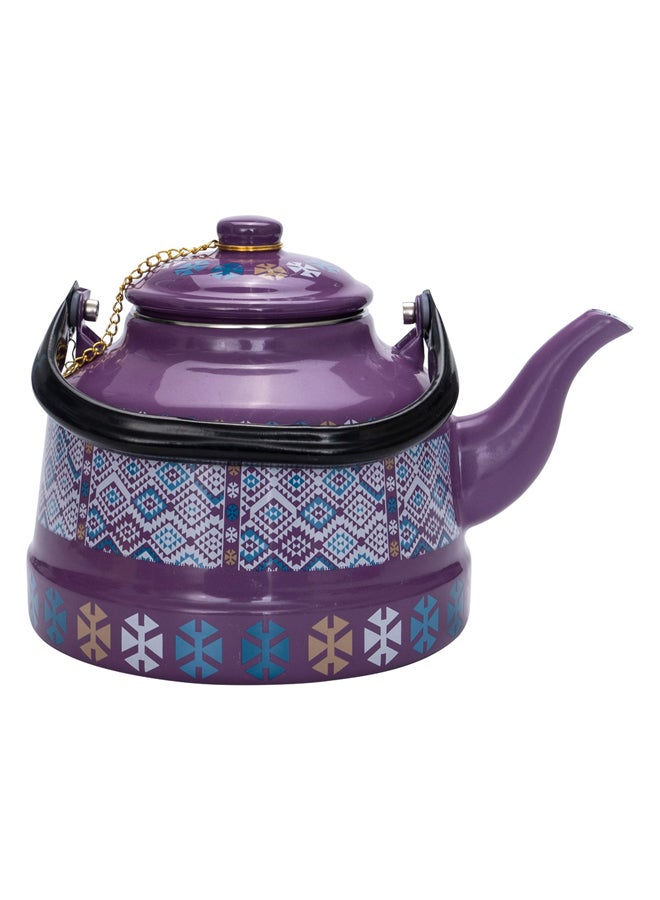 AL SANIDI Traditional teapot Teapot Lilac capacity 2.5 L - Image 3