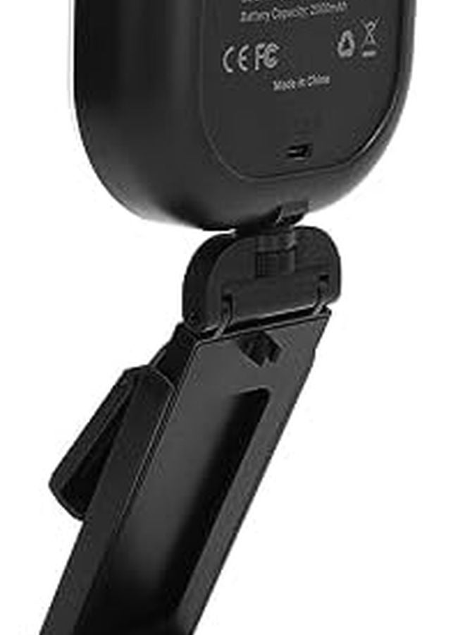 Adjustable Portable LED Selfie Light with 5 Colors for Live Streaming Video Conferencing ABS Material - Image 4