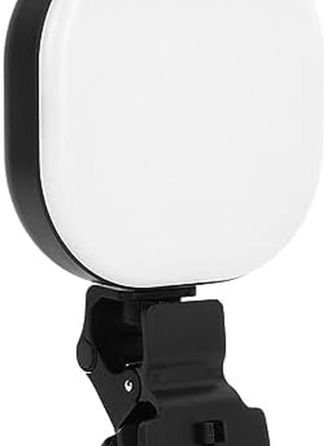 Adjustable Portable LED Selfie Light with 5 Colors for Live Streaming Video Conferencing ABS Material - Image 3