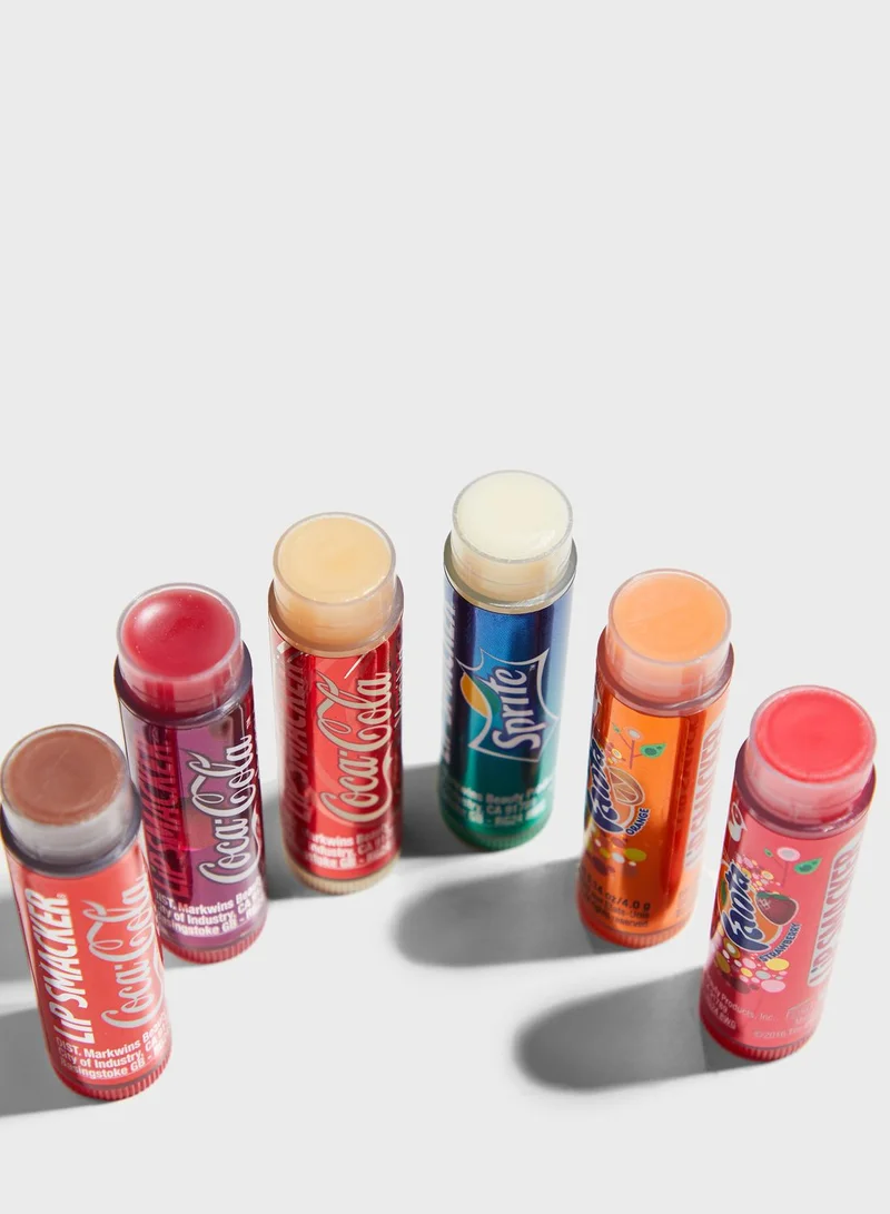 LIPSMACKER 6 Pack Coca Cola Lip Balm