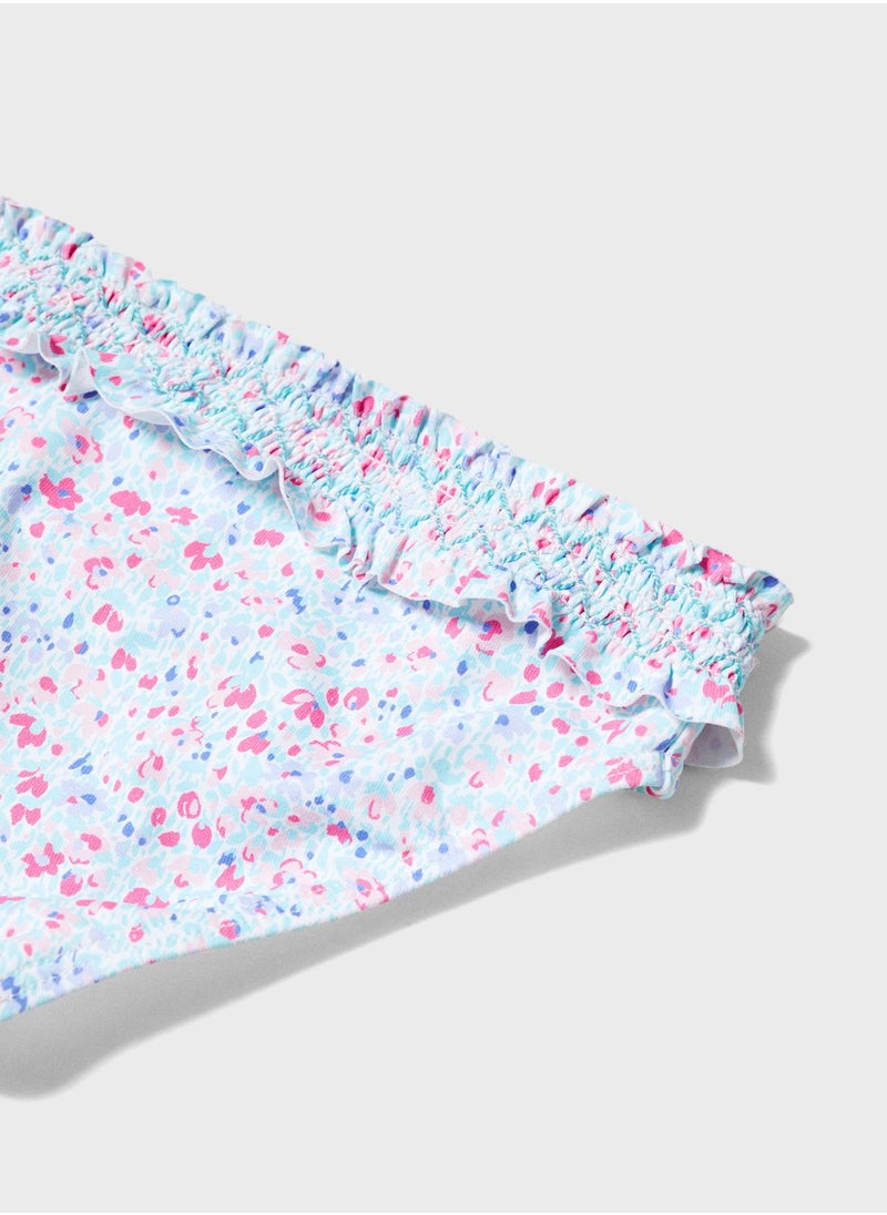 MANGO - Kids Floral Print Bikini - Image 1