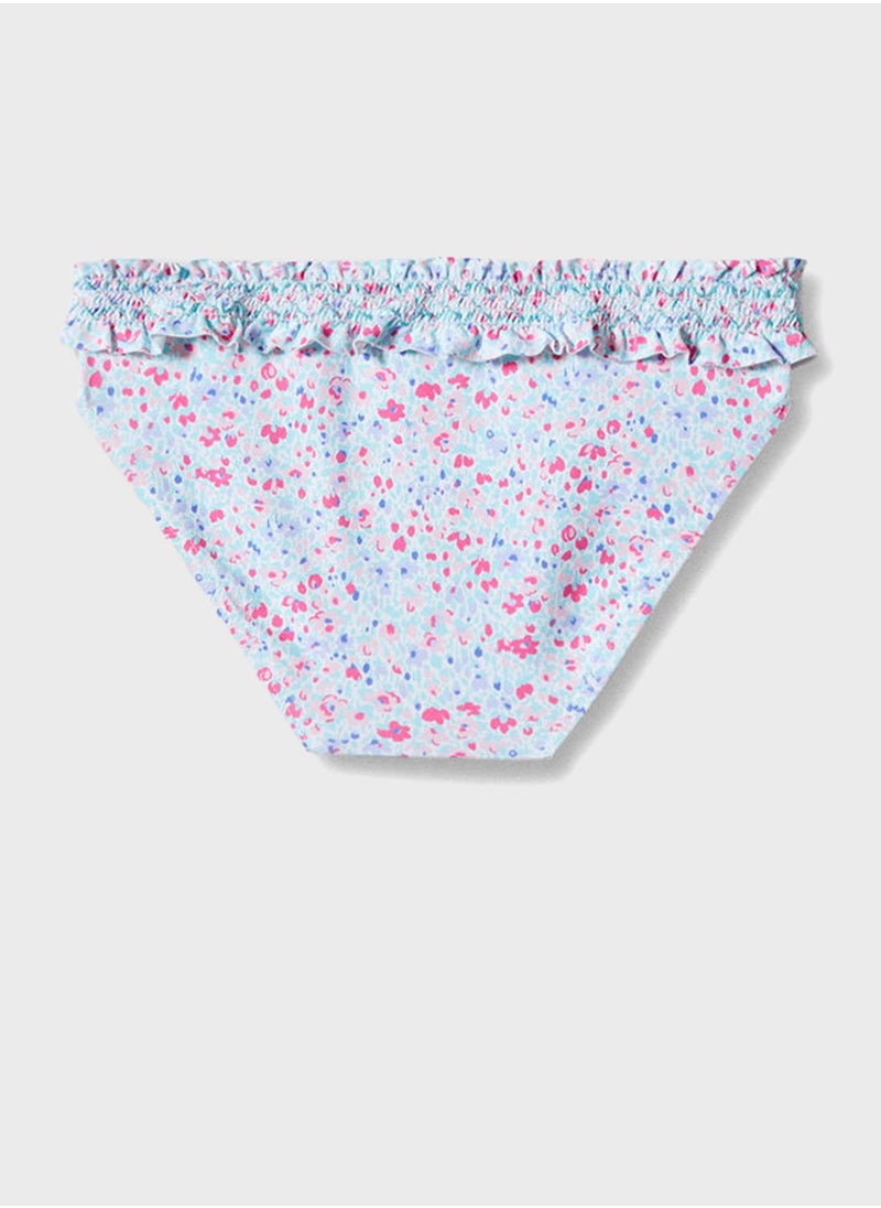 MANGO - Kids Floral Print Bikini - Image 1