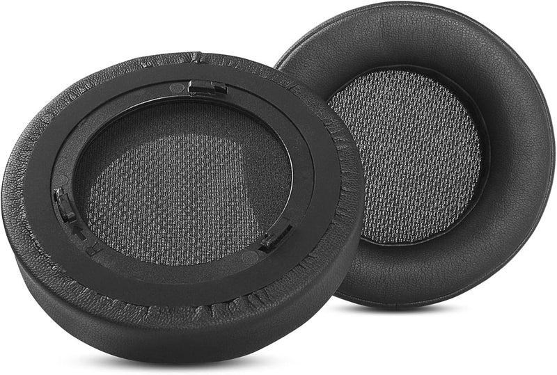 وسائد أذن متوافقة مع سماعات الألعاب Corsair Virtuoso RGB Wireless SE – استبدال وسائد الأذن المصنوعة من رغوة الذاكرة (اللون أسود) - Image 5