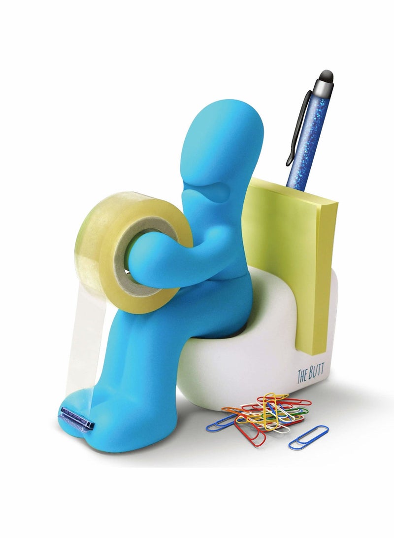 SYOSI Tape Dispenser – Funny Gifts for Men – Weird Stuff, Desk Accessories for Men - Novelty, Fun Office Supplies Gag Gifts for Men - Teacher Gifts Boss Gifts for Men - Going Away Gift for Coworker - Image 2