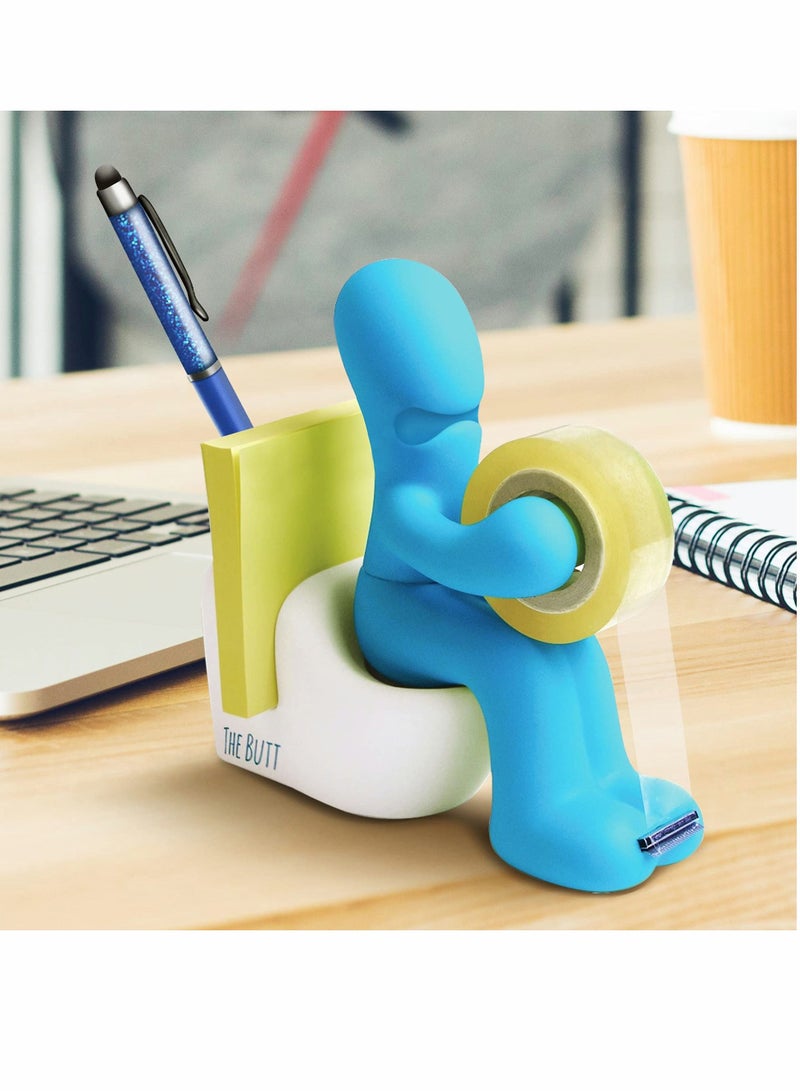 SYOSI Tape Dispenser – Funny Gifts for Men – Weird Stuff, Desk Accessories for Men - Novelty, Fun Office Supplies Gag Gifts for Men - Teacher Gifts Boss Gifts for Men - Going Away Gift for Coworker - Image 1