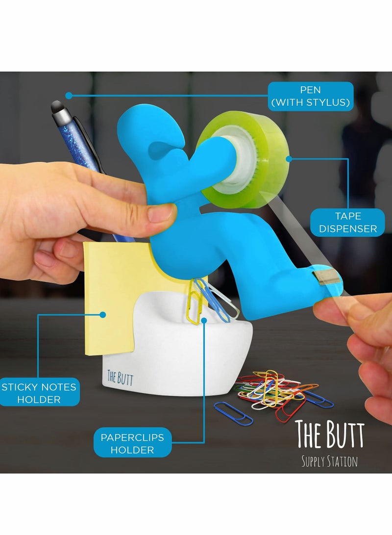 SYOSI Tape Dispenser – Funny Gifts for Men – Weird Stuff, Desk Accessories for Men - Novelty, Fun Office Supplies Gag Gifts for Men - Teacher Gifts Boss Gifts for Men - Going Away Gift for Coworker - Image 3