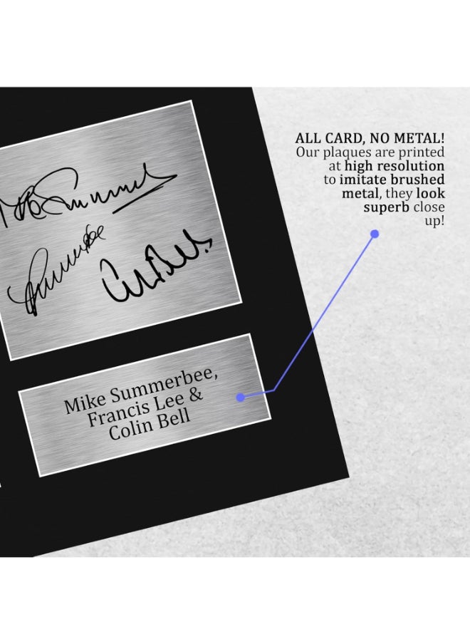 HWC Trading HWC Trading Mike Summerbee, Francis Lee & Colin Bell Manchester City Man City Gifts Printed Signed Autograph Picture for Football Fans and Supporters  - Image 5