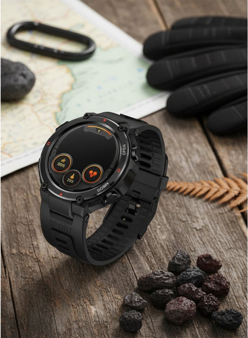 Aolon Tetra R2 Smartwatch 1.32 Inch 360 x 360 HD Display Personalized UI Multi Language Support and Sport Design - Image 1
