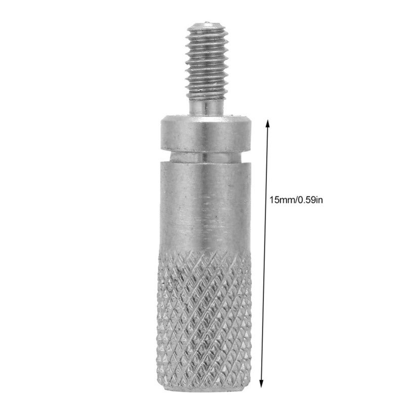 Thread Dial Indicator Extension Rod: M2.5 Thread 5 Mm Rod L15mm - Fine Workmanship Clear Thread Dial Gauge Accessory for Dial Indicator & Dial Gauge Users - Image 1