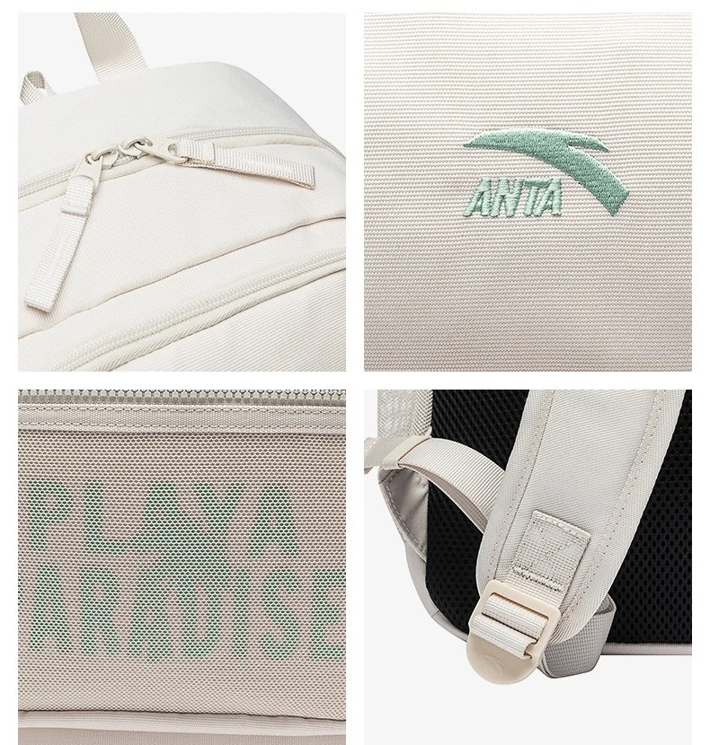 ANTA L.Grey Large Capacity Multi-Pocket Backpack with Laptop Compartment  | Best Price UAE