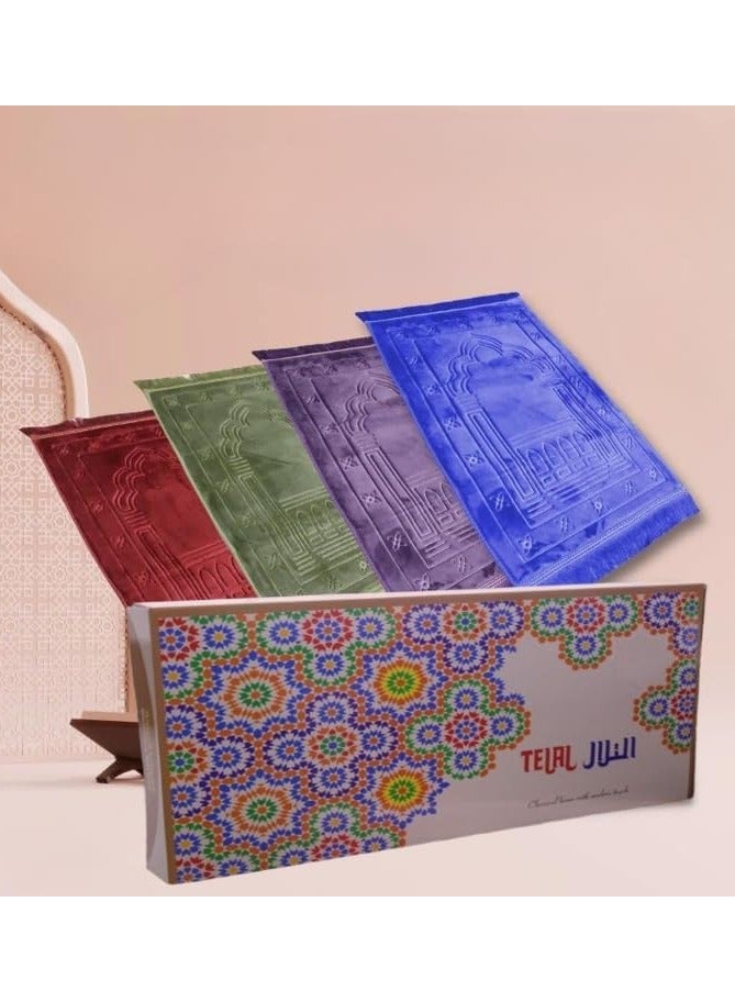 ريبنيو سجادة صلاة طبية - لون أحمر  - Image 4