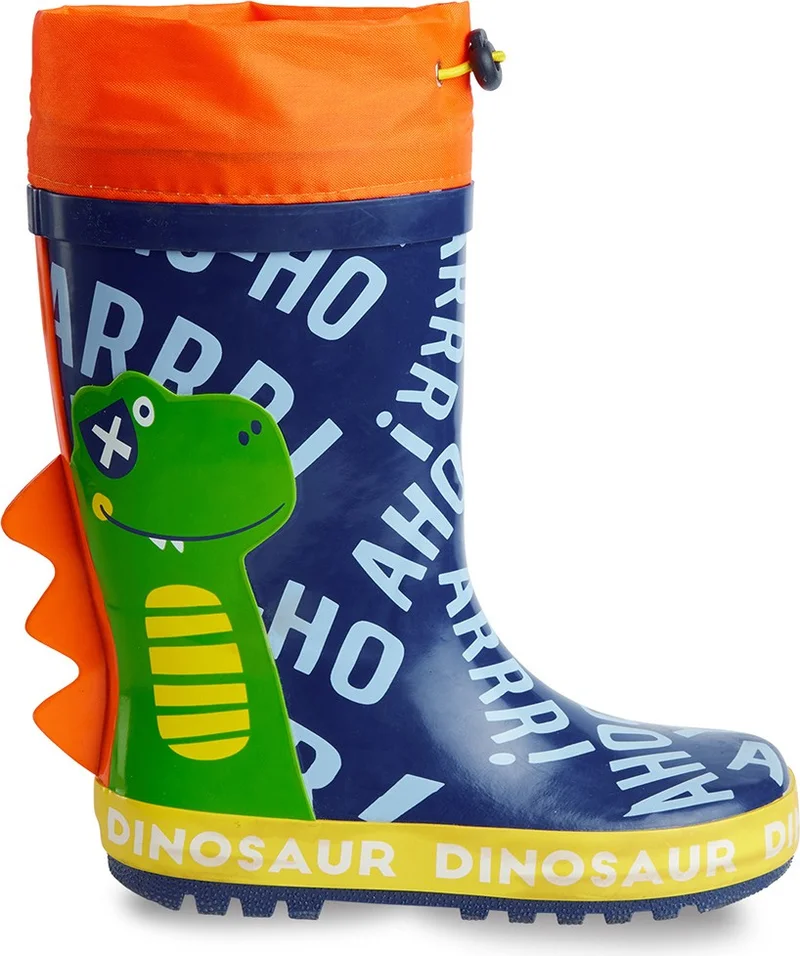 Denokids Colorful Dinosaurs Boys Rain Boots