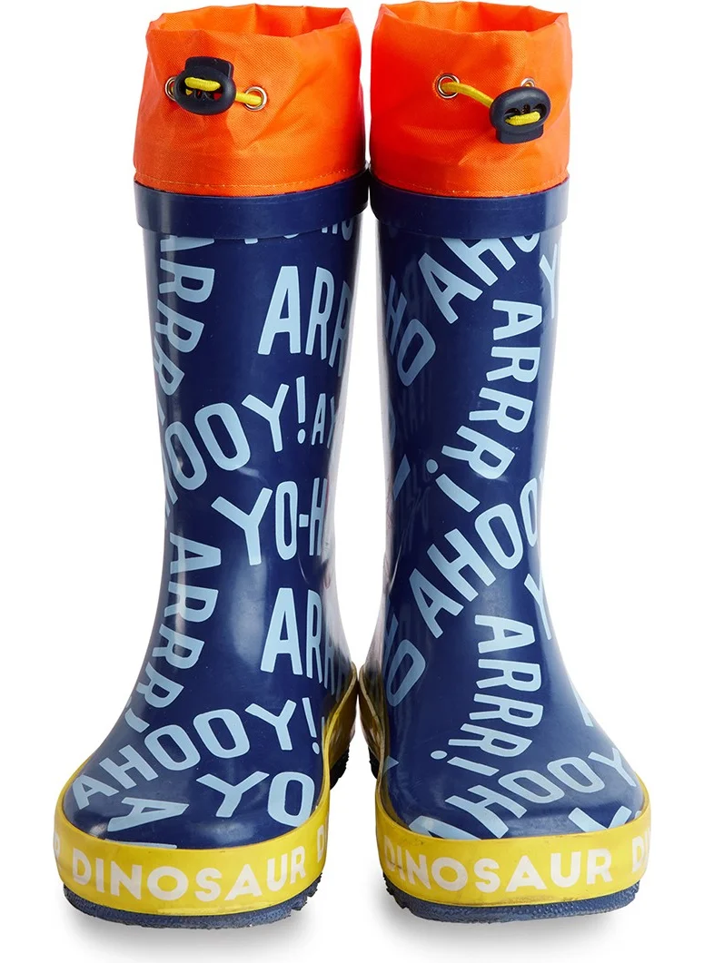 Denokids Colorful Dinosaurs Boys Rain Boots