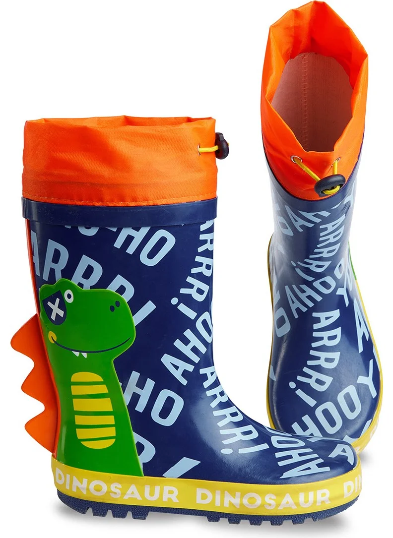 Denokids Colorful Dinosaurs Boys Rain Boots