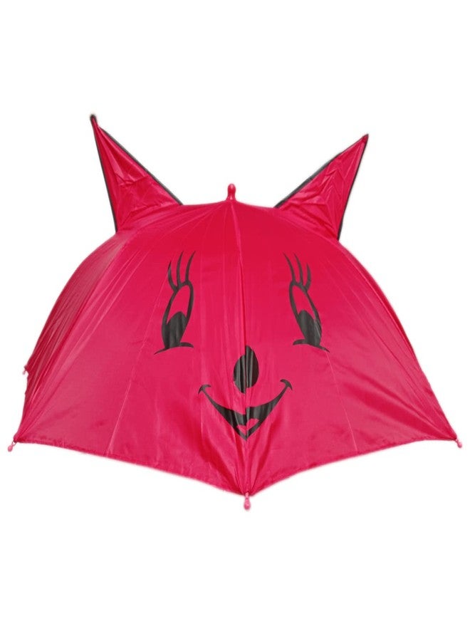Dark Moon Hat Umbrella for Kids Girls Stylish Kids Umbrella for Boys 7-8 years Hat & Ear Kids Umbrella Combo (Pack of 2) - Image 4