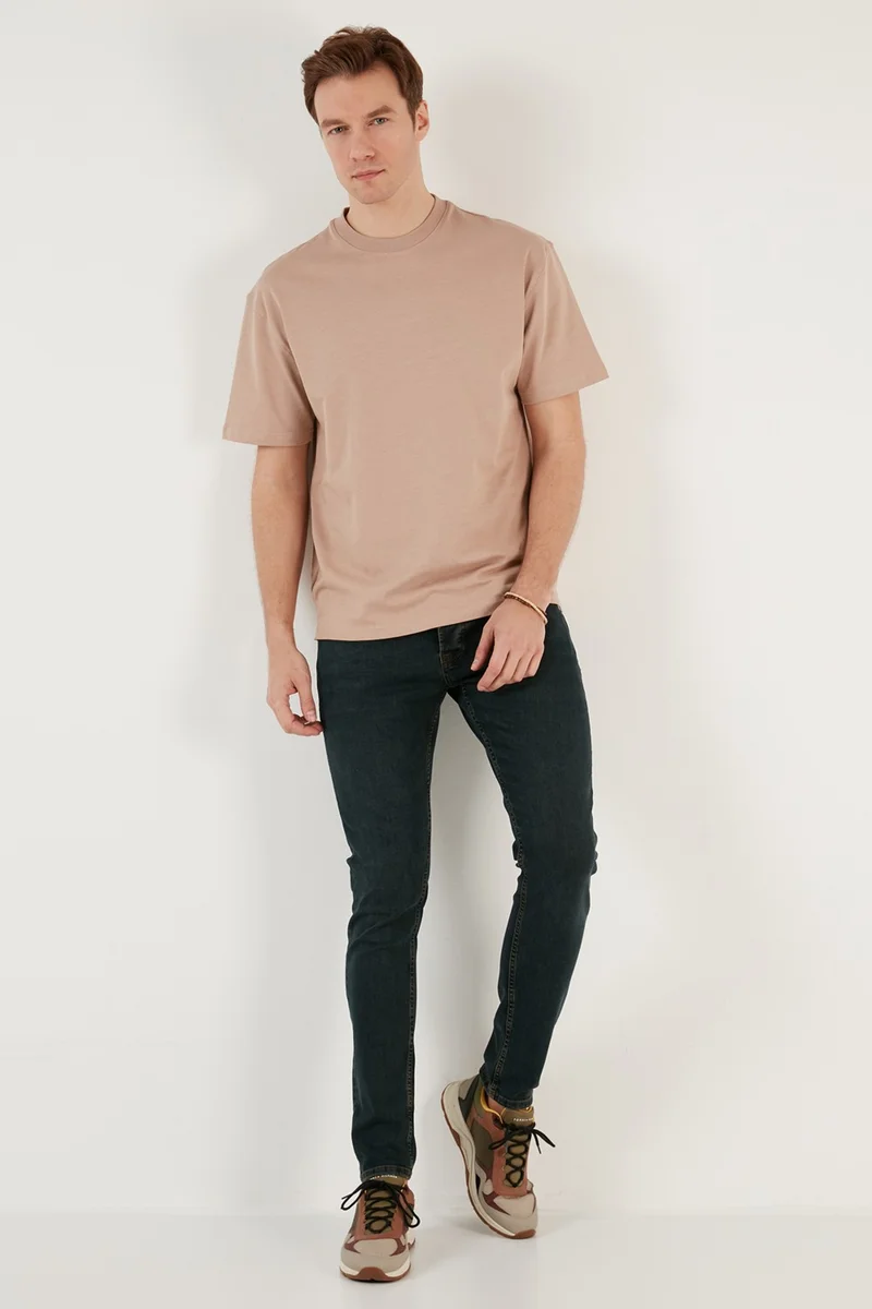 Buratti Cotton Normal Waist Slim Fit Skinny Jeans Men's Denim Trousers 1130J49NAPOLI