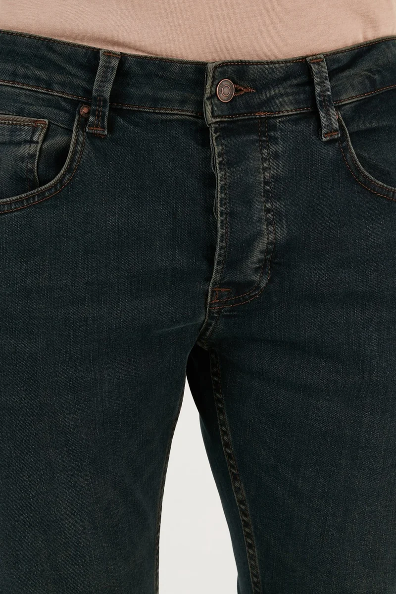 Buratti Cotton Normal Waist Slim Fit Skinny Jeans Men's Denim Trousers 1130J49NAPOLI