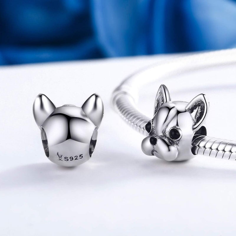 Linorui 925 Sterling Silver Charms Fit Pandora Charms Bracelet I Love You to The Moon and Back Fit Wife Mom Christmas Birthday Gift - Image 4