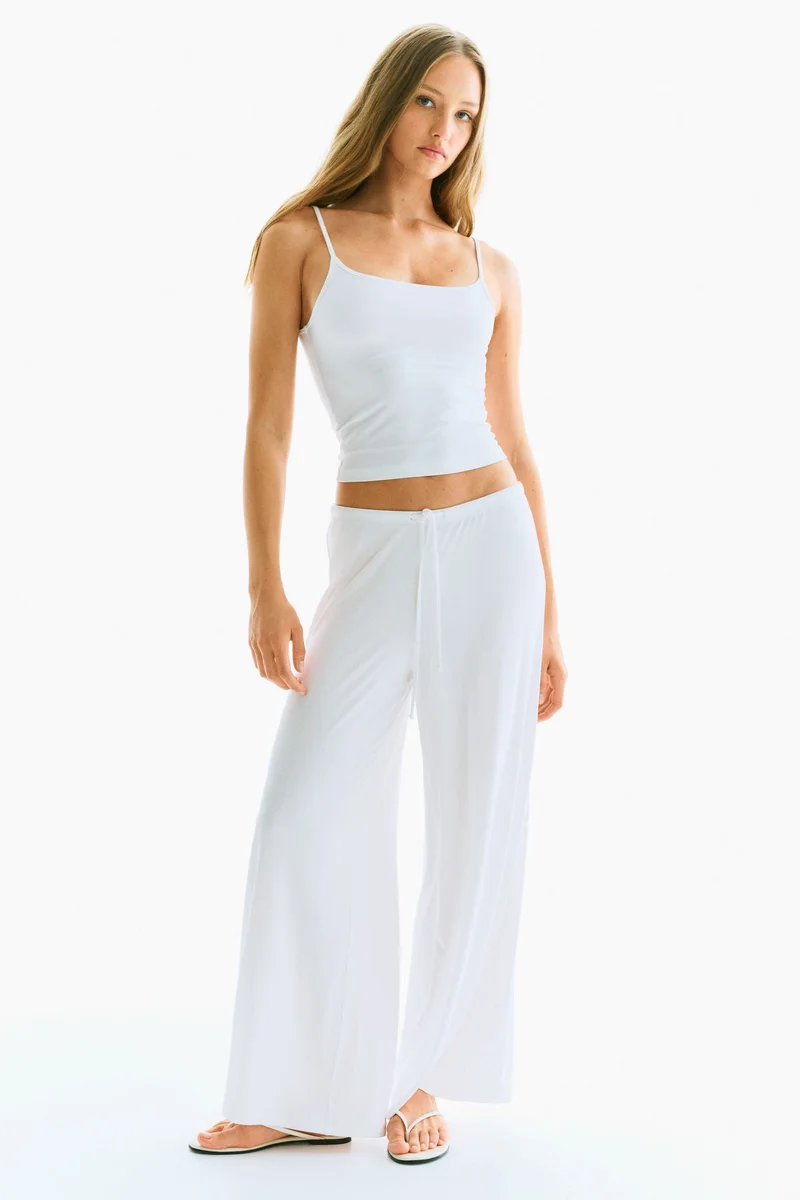 H&M Wide drawstring trousers