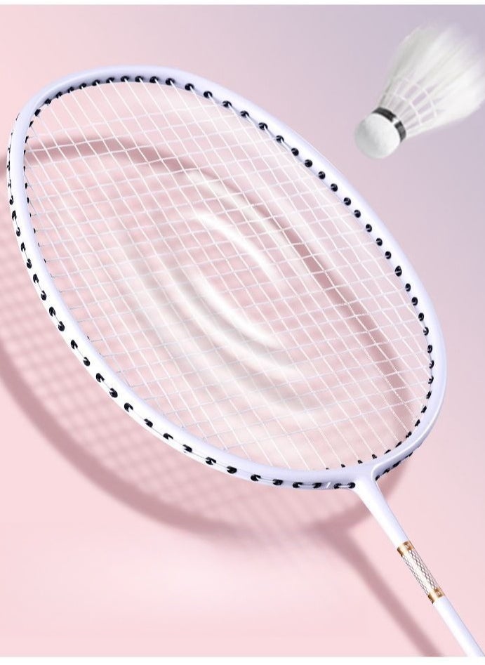 Delhui Badminton Racket Ultra Light And Durable Adult Suit, Competition Training, Dribbling, Double Racket
