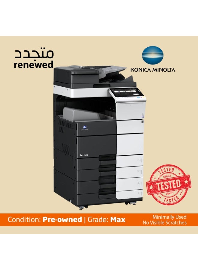 Konica-Minolta Renewed – Konica Minolta Bizhub C258 A3 Color Multifunction Laser Printer (Print/Copy/Scan/Duplex/Network) – 6-Month or 20,000 Copies Warranty - Image 1
