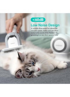 Neakasa P1 Pro Pet Grooming Kit & Vacuum Suction 99% Pet Hair,Professional Grooming Clippers 5 Proven Grooming Tools for Dogs Cats Other Animal  - Image 3
