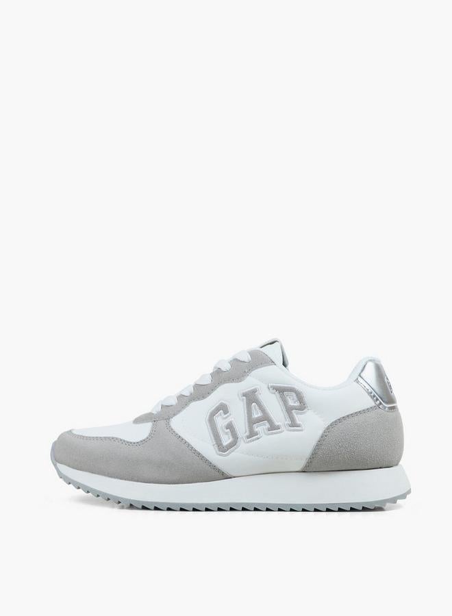 GAP Women Nashville Arch Logo Lace-Up Sneakers - Image 1