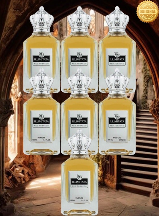 BL 7 Pieces Illimitata Red Perfume 100ml EDP - Image 1