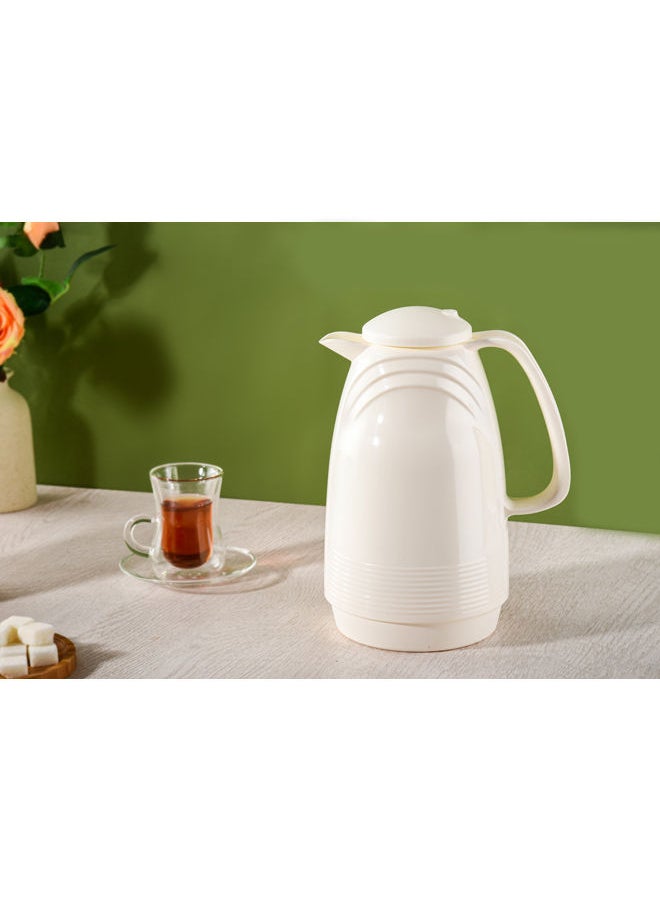 Electus Tea and Coffee Flask 1L Ivory  - Image 3