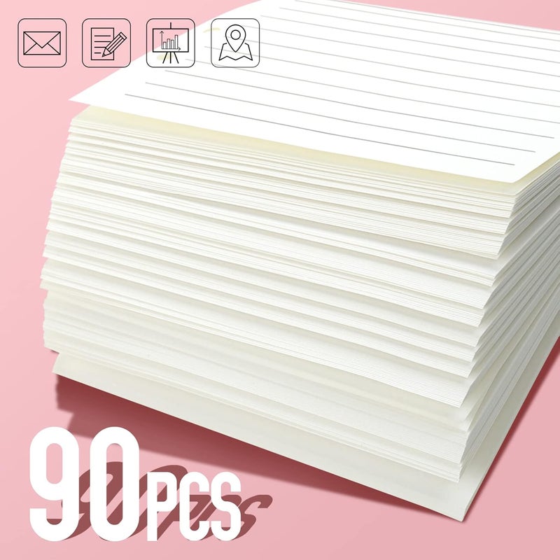 LEOBRO A5 Paper, Planner Inserts for A5 Binder, 5.5 x 8.5 Lined Paper with Binder Pockets, for Refillable Notebook, Journal, Planner Refills - Image 3