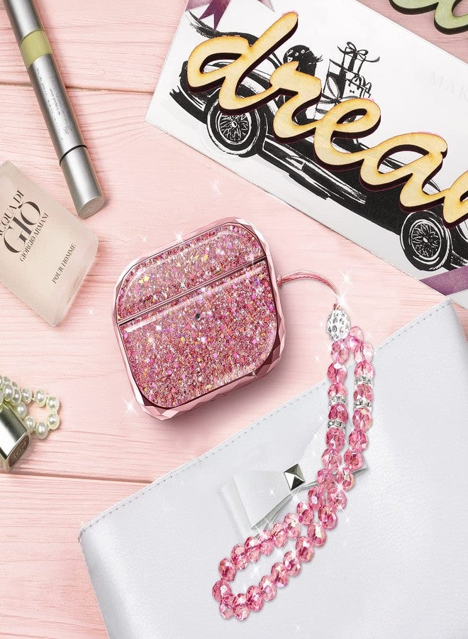 AhaStyle AirPods Pro 2 Case Cover (2024/2023/2022) for Women Girls Luxury Glossy Hard-Shell Protective Case Cover Compatible with Apple AirPods Pro 2nd Gen (USB-C/Lightning Cable) Charging Case - Image 2