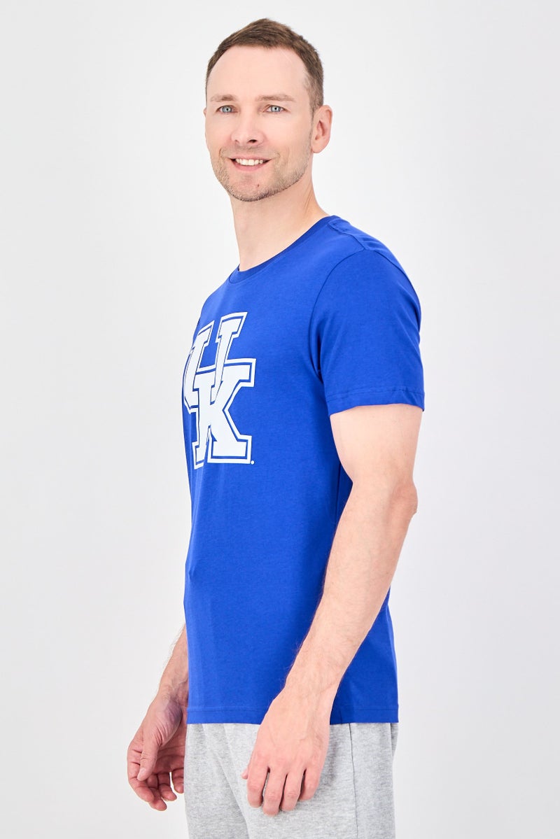 Fanatics Men Sportswear Fit Short Sleeve NCAA Kentucky Outdoor T-Shirt, Blue - Image 2