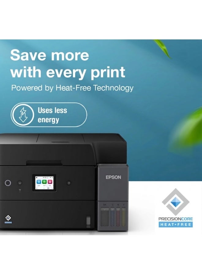 EPSON EcoTank L6390 A4 Wi-Fi Duplex All-in-One Ink Tank Printer with Fax, 1 Year Warranty Black - Image 5