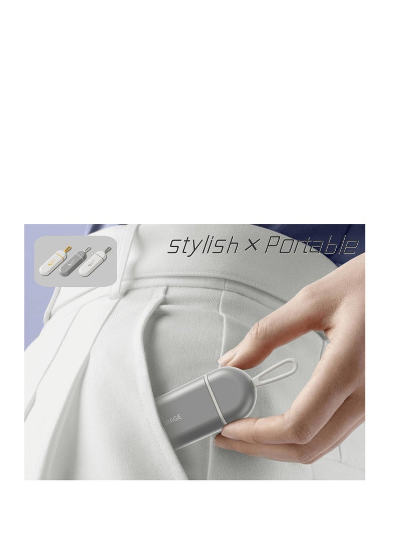 كابتن تيك Portable Pill Organizer, 3 Packs Small Pill Case, 3 Compartments Portable Pill Case, Travel Moisture Proof Pill Box, travel pill case for Tablets Vitamins Cod Liver Oil Supplements, Medication - Image 2