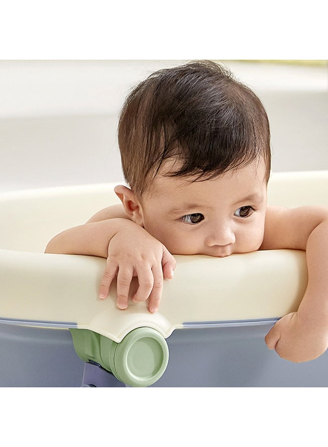 Babycare Baby Foldable Bathtub - Glacier Blue - Image 3