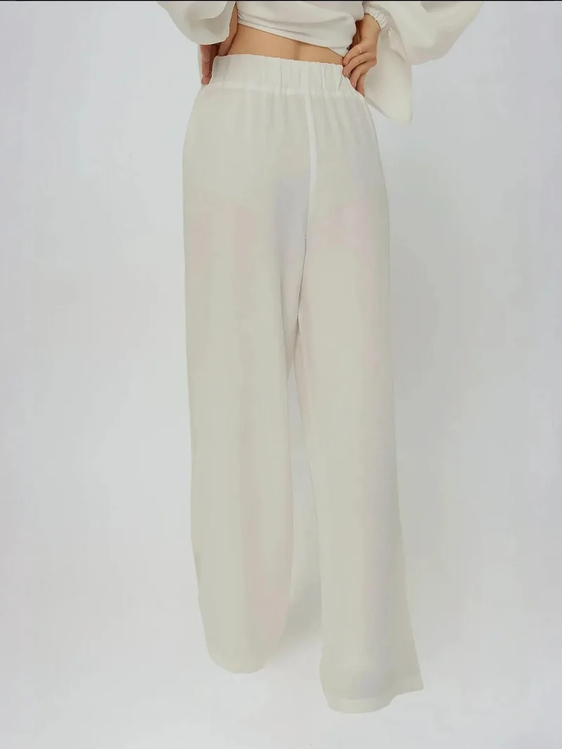 HICCUP Wide Leg Relax Fit Pants