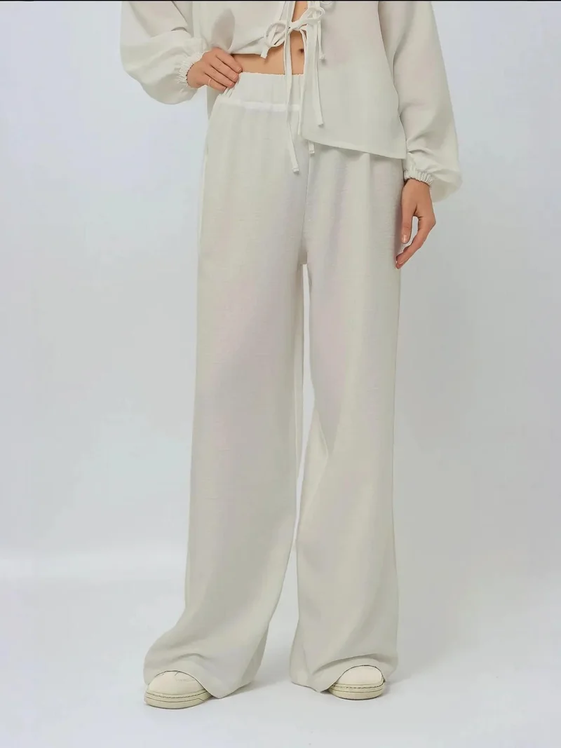 HICCUP Wide Leg Relax Fit Pants