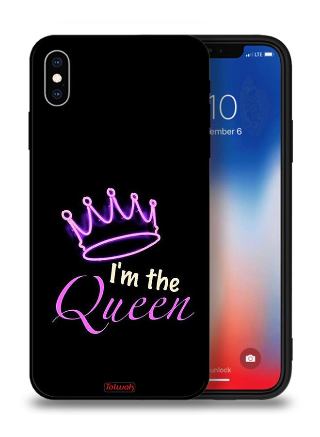 Tolwak Apple iPhone XS Protective Case I Am The Queen - Image 1