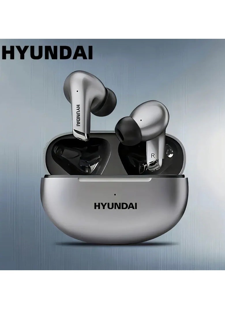 HYUNDAI - LP12.7 Earbuds Amazing Surround Sound Experience With Noise Cancellation, Perfect For Music And Sports! - Image 1