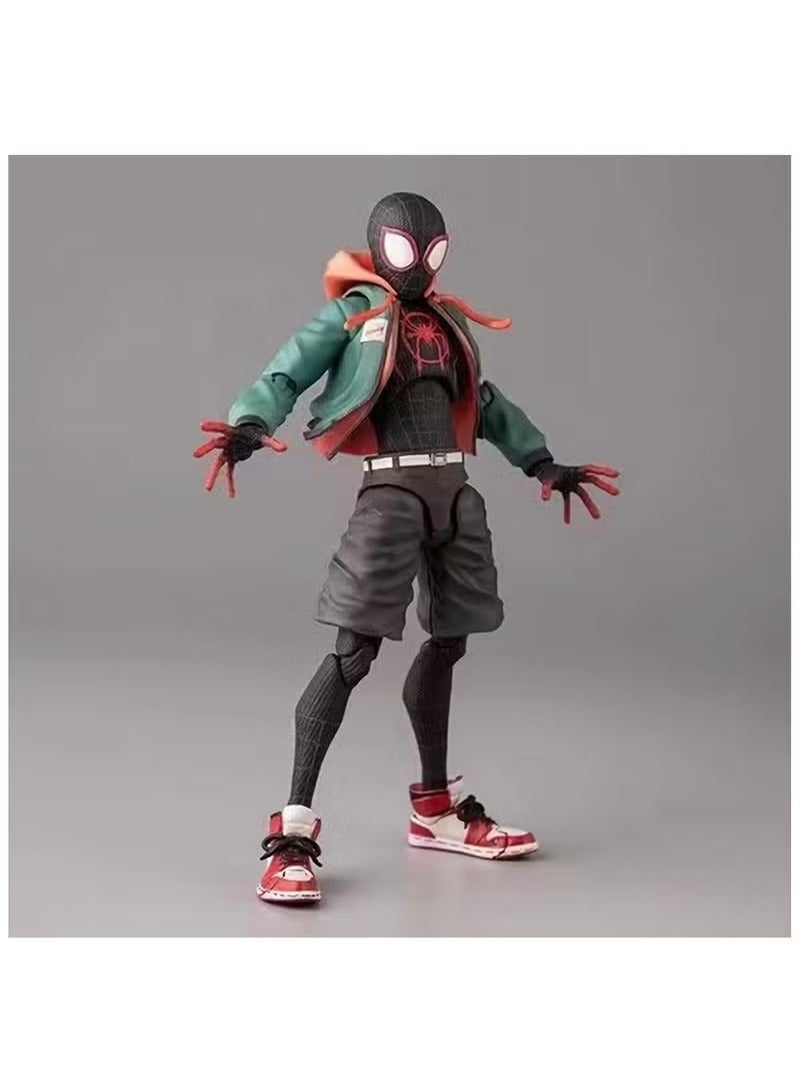 general Into The Spider-Verse Miles Morales Sentinel SV Super Heroes 6 inches Joints Moveable Action Figure Collectable Model Ornaments Toy Box Set - Image 2