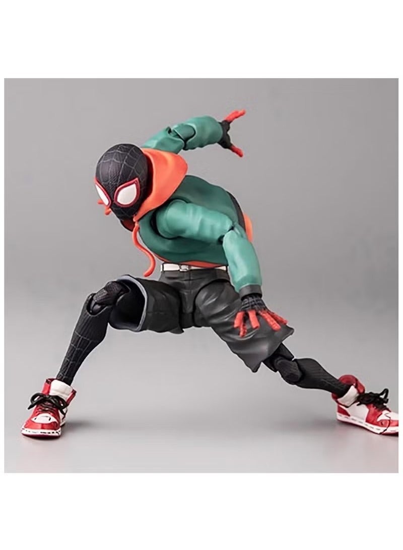 general Into The Spider-Verse Miles Morales Sentinel SV Super Heroes 6 inches Joints Moveable Action Figure Collectable Model Ornaments Toy Box Set - Image 3